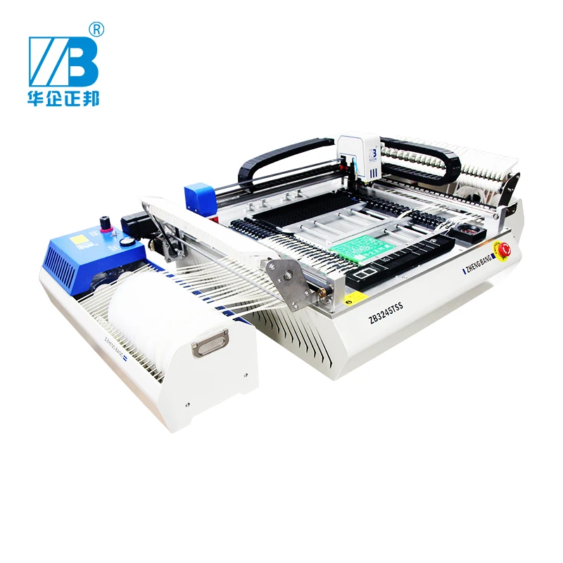 Desktop SMD Pick Place Machine with 54 feeder location and 4 camera