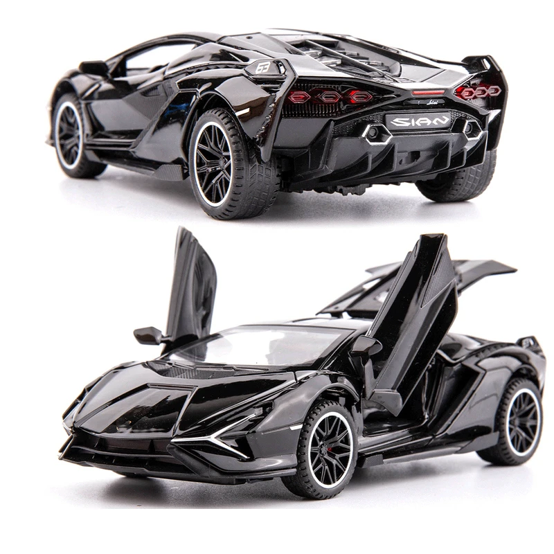 1:32 подарки новинка Lamborghinis Sian Car модель спортивного автомобиля из сплава литой