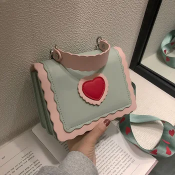 

Designer lovely wave leather handbags Women shoulder Messenger bag female small tote ladies crossbody Phone hand bags sac a main