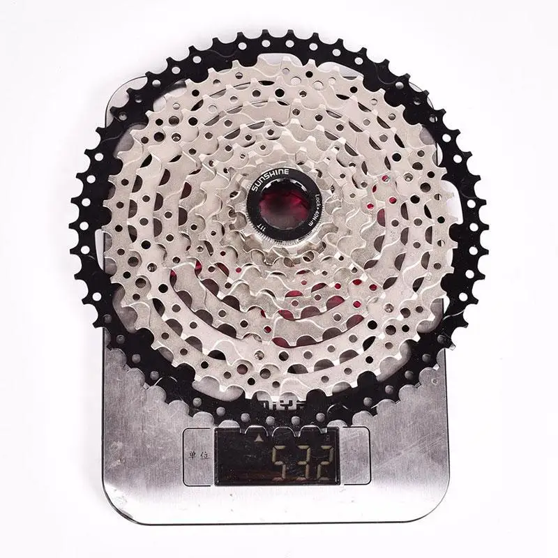Велосипедная кассета Freewheel SUNSHINE MTB Горный 9S 9 скоростей маховик запчасти для велосипеда с резьбой 11-32T36T40T42T50T