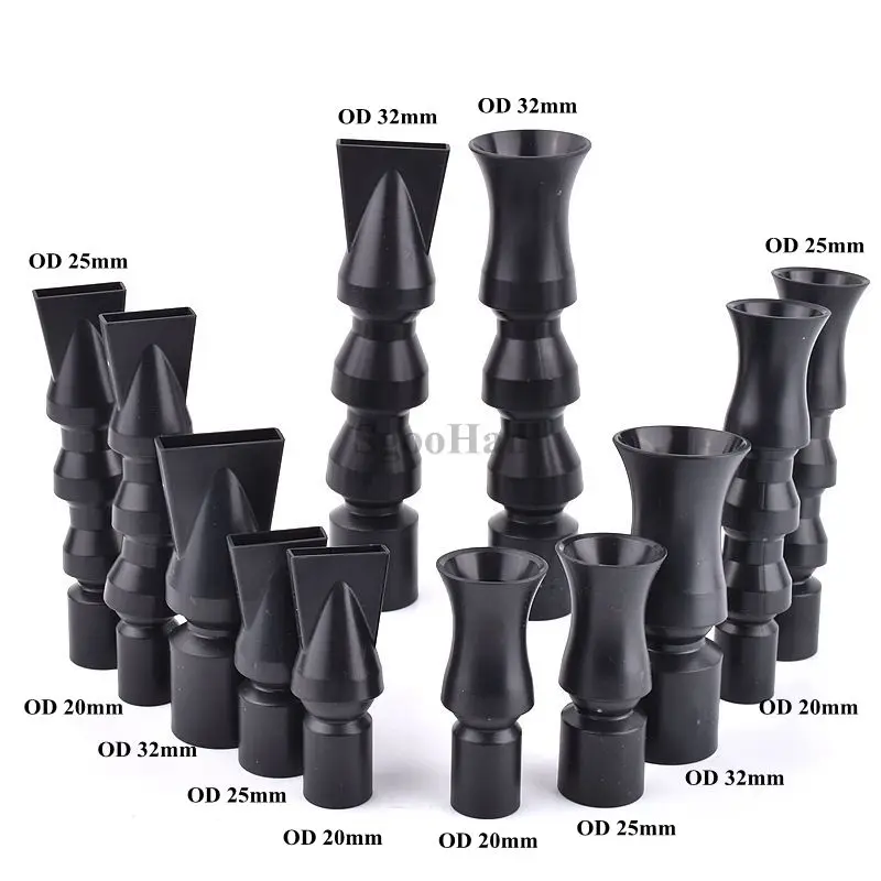 Adjustable water nozzle 360degree adjustable nozzle water outlet pipe water flow nozzle duckbill duck horn trumpet mouth style for aquarium filter pump