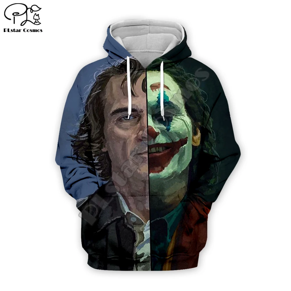 

PLstar Cosmos New Movie Joker Joaquin Phoenix Colorful Harajuku Tracksuit 3D Print Hoodie/Sweatshirt/Jacket/shirts Men Women s-4