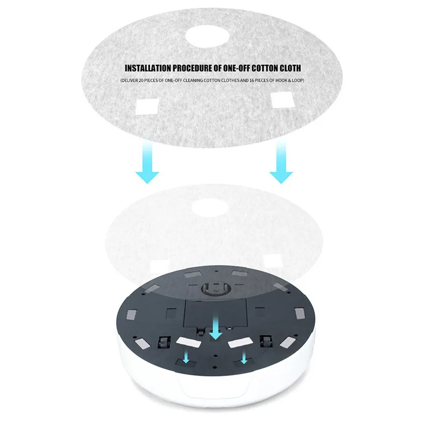 Robotic Vacuum Cleaner USB Full Automatic Mini Vacuuming Robot Household Appliances Charging Sweeper Floor Dust Planned Wash Mop