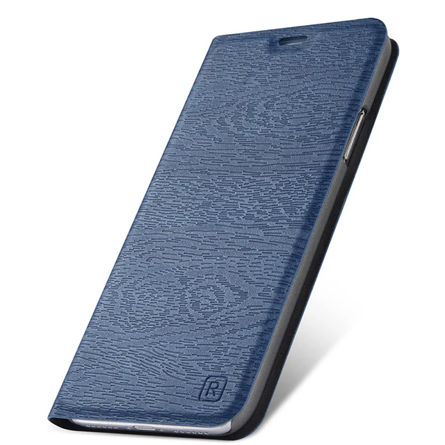 Магнитный кожаный чехол-книжка для iphone 5, 5S, 6, 6 S, 7, 8 plus, X, XR, чехол для iphone X, XR, xs max, держатель для карт, чехол-подставка - Цвет: Синий