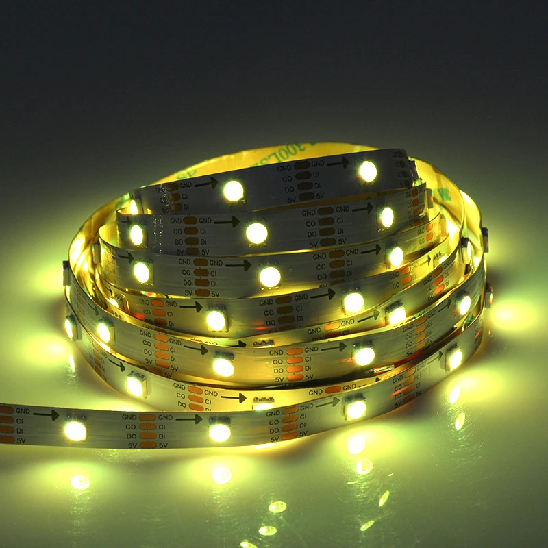 LC8823 30灯 5v 10宽 白板-黄色