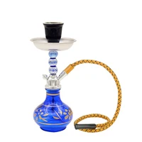 Small Smoking Water Pipe Mini Hookah Portable Shisha Bottle Little Shesha Device Handy Nargileh Chicha Hookha For Flavor Tobacco 2