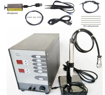 Best 220V Stainless Steel Spot Laser Welding Machine Automatic Numerical Control Touch Pulse Argon Arc Welder For Soldering Jewelry
