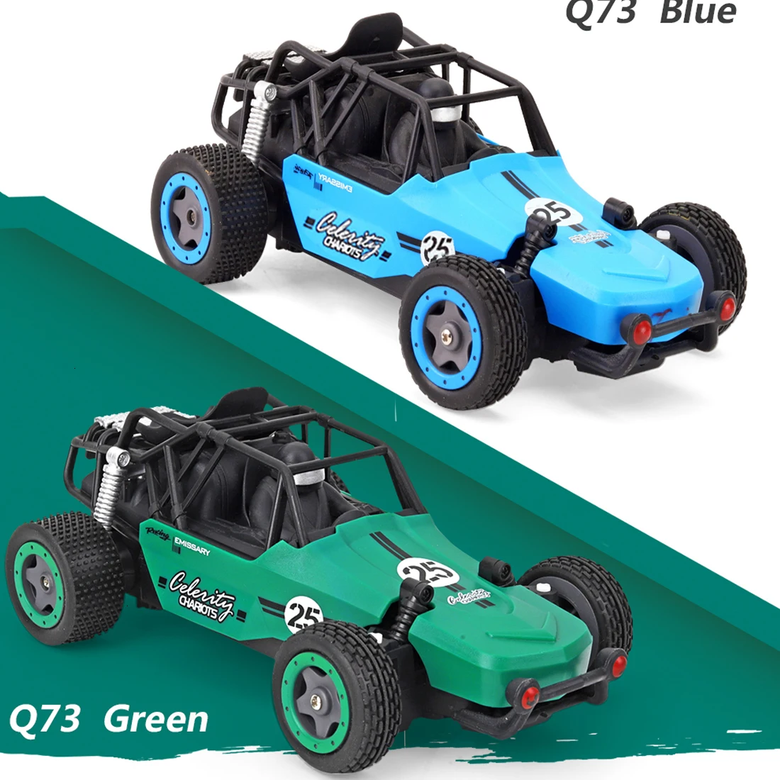 JJRC 1:20 2,4G RC гоночный автомобиль внедорожник-Q73 желтый/Q73 синий