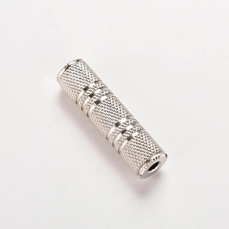 1 Pcs 3.5mm Jack Female to 3.5 mm Female Connector F/F Stereo Audio Adapter Headphone Jack Coupler Adaptor Connector car stereo audio signal cable audio cables