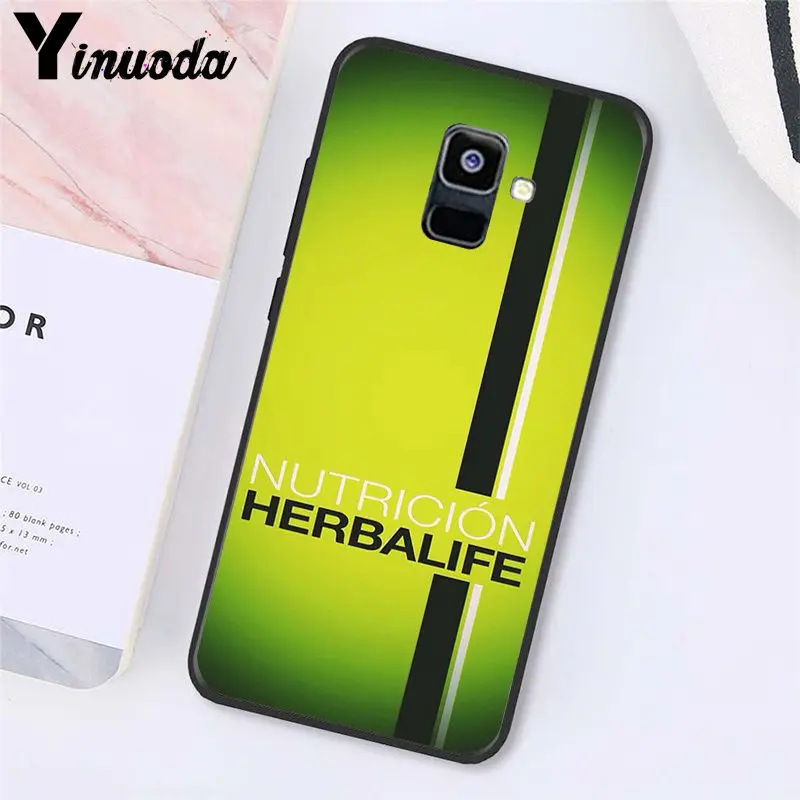 Yinuoda черный Herbalife чехол для телефона для Samsung Galaxy A7 A50 A70 A8 A3 A6 A6Plus A8Plus A9 - Цвет: A14