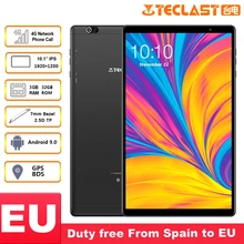 Teclast P10HD, 4G, планшеты с телефонными звонками, четыре ядра, 10,1 дюймов, ips, 1920 × 1200, 3 Гб ram, 32 ГБ rom, SC9863A, gps, Android 9,0, 6000 мАч, планшетный ПК