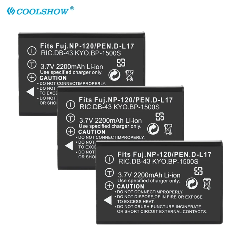 NP-120 FNP120 NP120 Battery for Fujifilm FinePix F10 F11 Zoom M603 MX4 603 bateria celular DLI7 np 120 Batterie 2200mAh rechargeable battery,camera battery