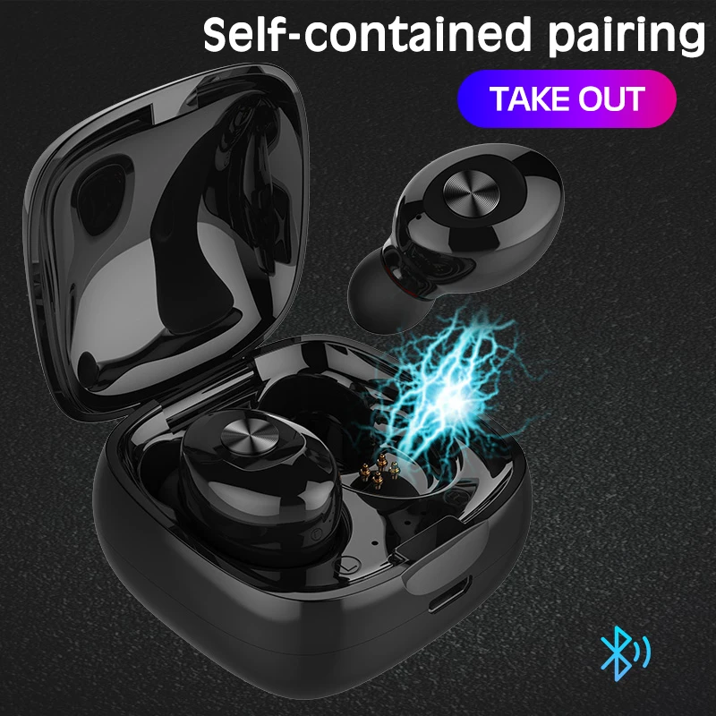 XG12 TWS Wireless Earphone Bluetooth 5.0 Stereo Earbus HIFI Sound Sport