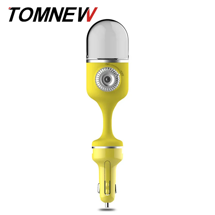 

Three Generations Car Mounted Aroma Diffuser Humidifier Double USB Car Charger Spray Humidification Cleaner Negative Ion Air