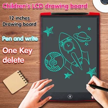 12 Inch LCD Writing Tablet Digital Drawing Electronic Handwriting Message Graphics Board Kids Writing Board With Pen