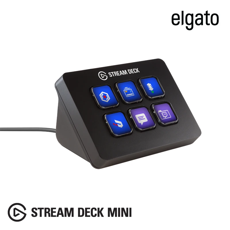 Elgato Icatu Stream Deck Mini Console Switcher Lcd Lcd Display Macro  Keyboard Obs Instrument Parts  Accessories AliExpress