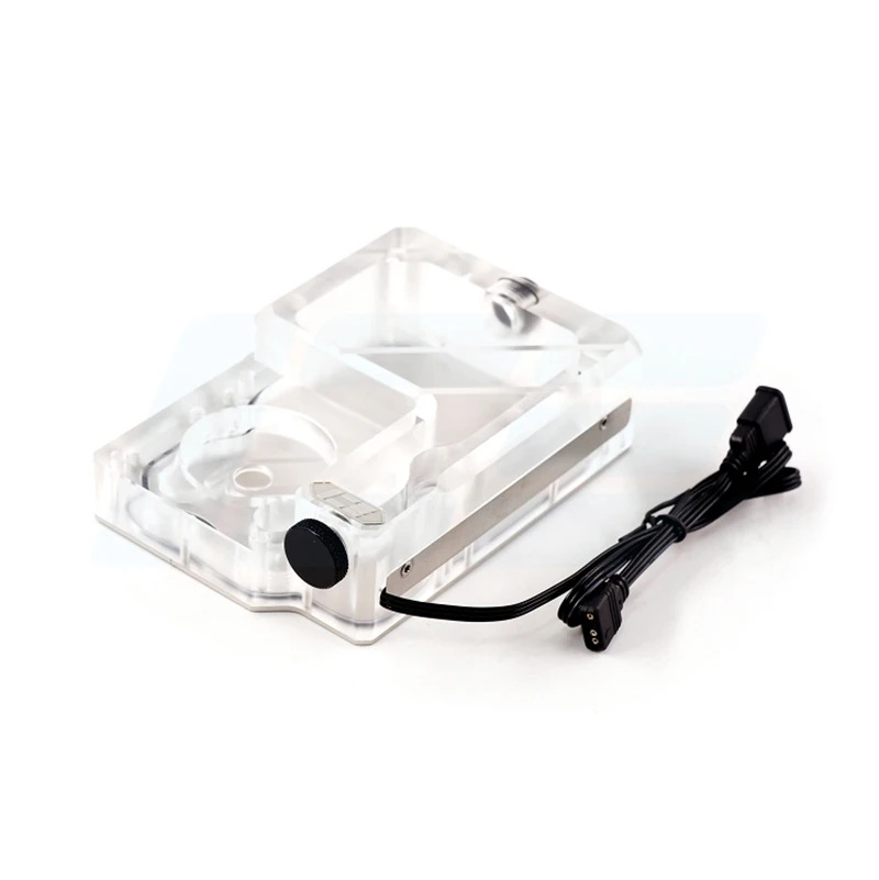 ml de Volume Iceman Cooler Ncase v5 v6 Usado Profissionalmente Ddc Reservatório Argb Transparente Suporte Aura Placa-mãe 145 m1 v4 - Imagem 5