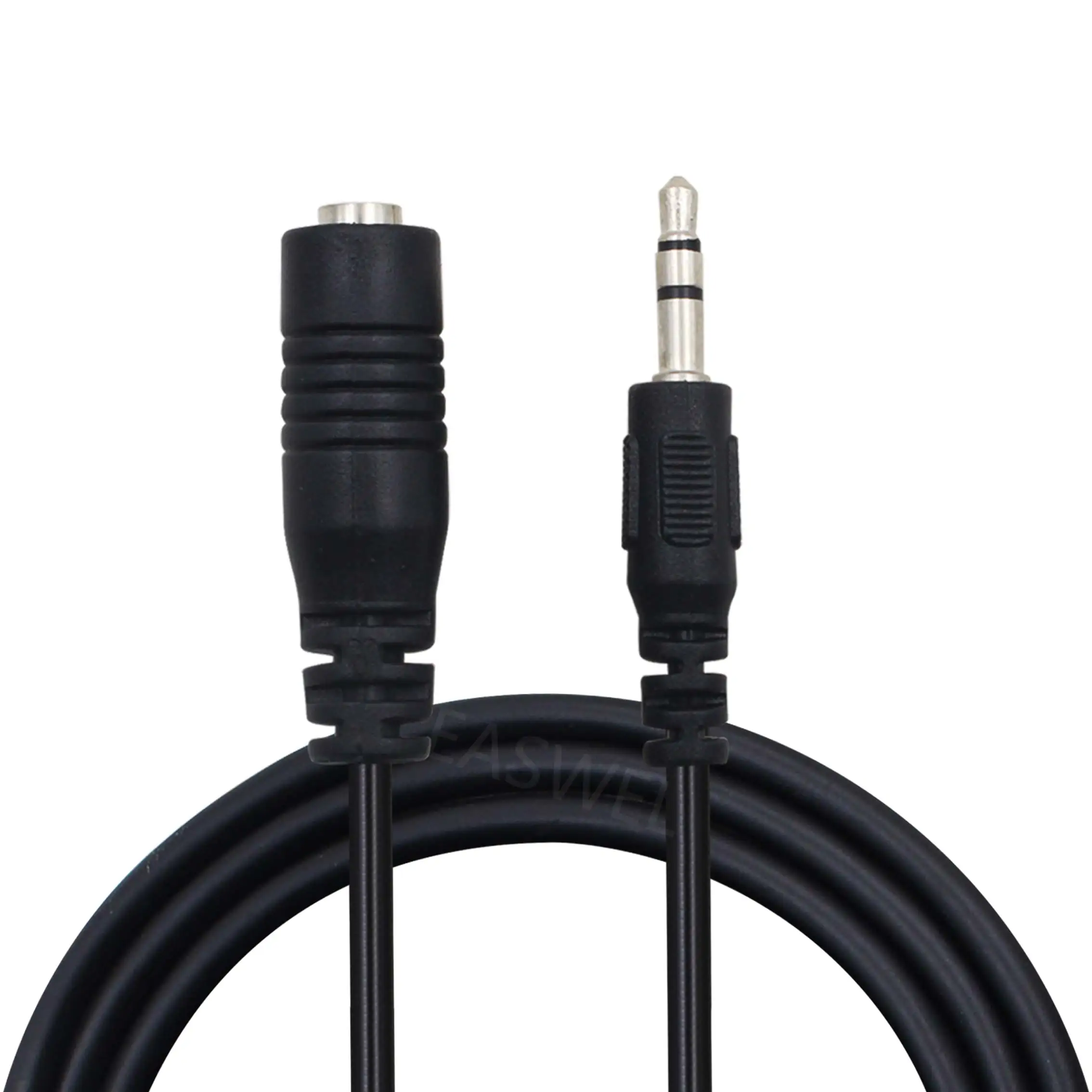 50pcs 3.5mm Audio Extension Cable Stereo Headphone Cord Male to Female Car AUX MP3 lot