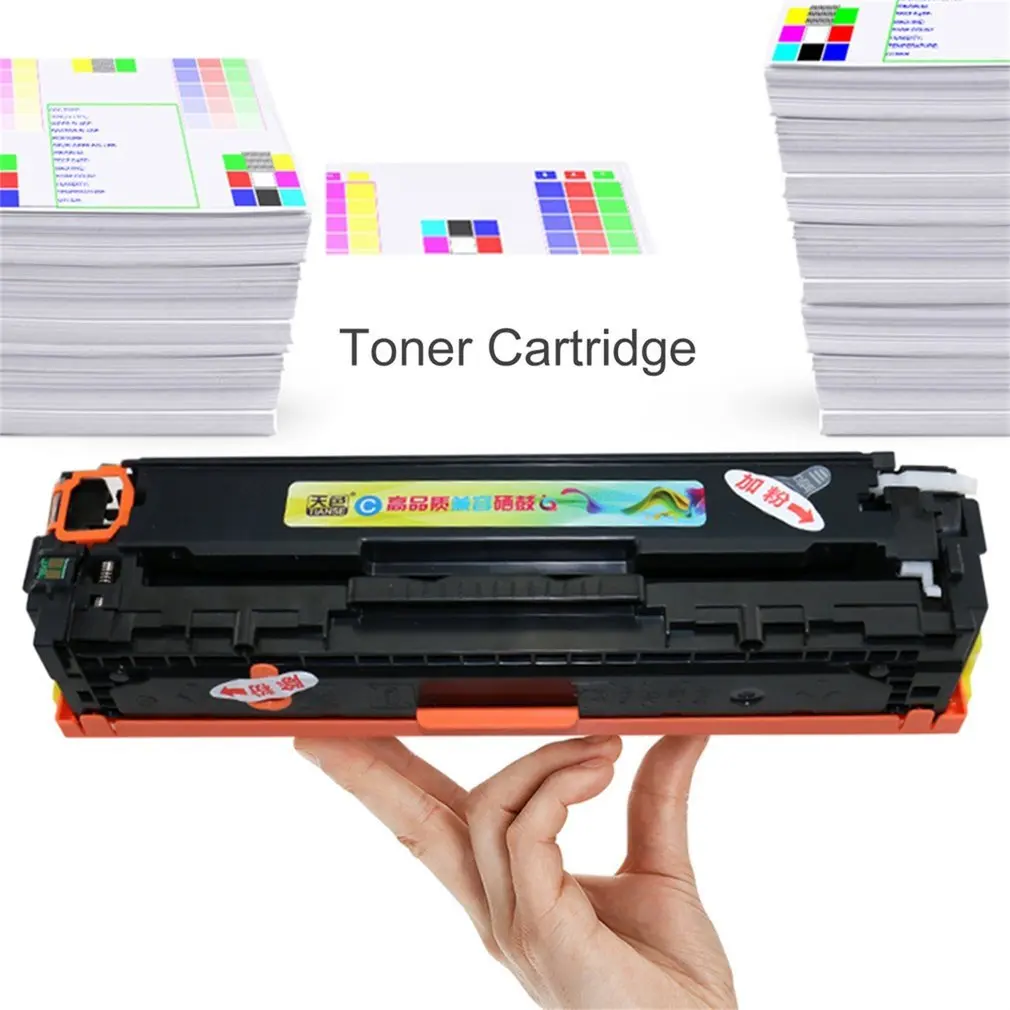 TIANSE CE541A неoem голубой многоразовый картридж для принтера hp COLOR LASERJET CP1215/1515N/CM1312MFP