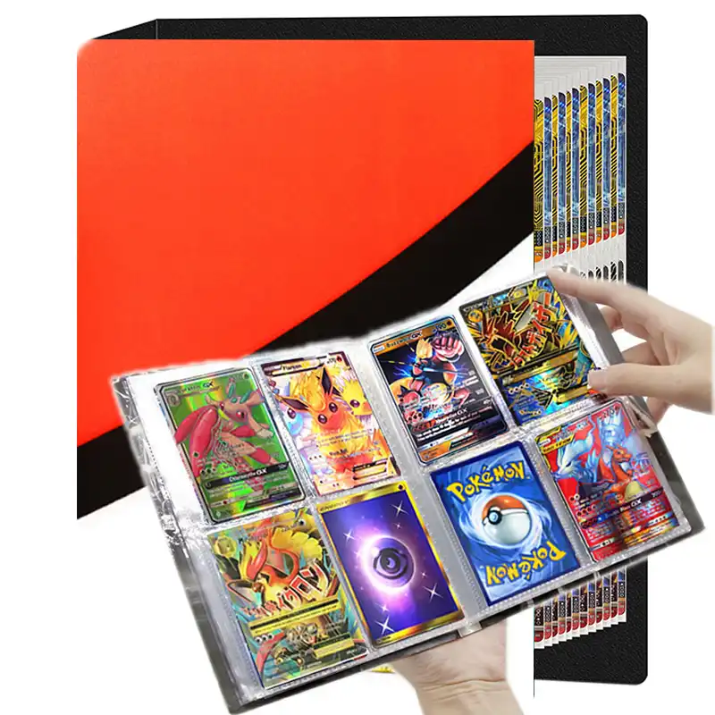 240個ポケモンカードアルバムブックタカラトミーゲームカードクラシックコレクターホルダーバインダーフォルダトップロードされたリストおもちゃギフト子供のための ゲーム コレクションカード Aliexpress