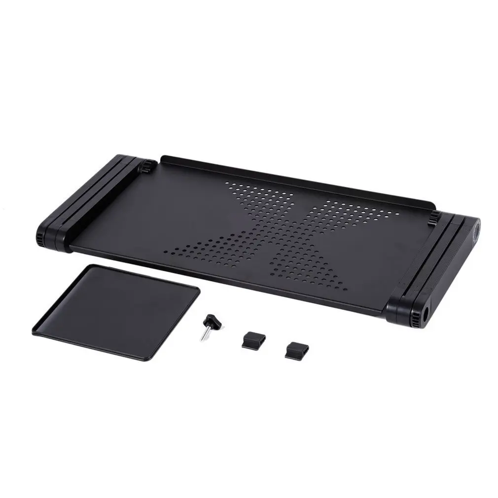 

New adjustable multifunctional ergonomic mobile laptop foldable table stand bed PC tray laptop foldable table with mouse pad