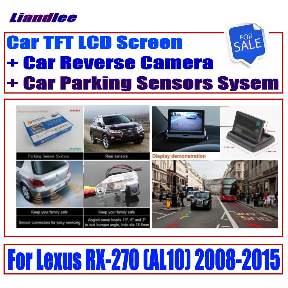 Для Lexus RX-270 (AL10) 2008-2015 CCD камера заднего вида/цифровая система датчиков