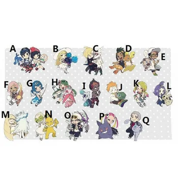 

Pokemon Pokemon Sun & Moon Acrylic Keychain Strap Keyring Kukui Lillie Hapu 6cm