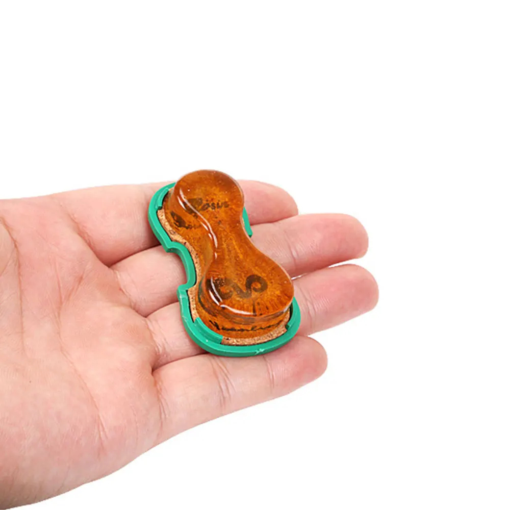 Violin Shaped Musical Instrument Parts Low Dust Viola Creativity Violin Rosin Handmade Resin Durable Gadget Colophony