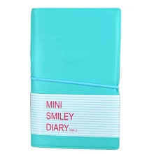 Diary Cute Charming Mini Portable Smile Smiley Paper Notebook Memo Note Book Multicolor options