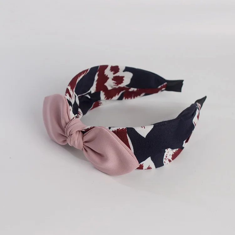 Korean-style Large Rims Hair Bands Middle Ear Wide Cloth Headband Hair Accessories Headband Hair Bands South Korea Japanese Kore