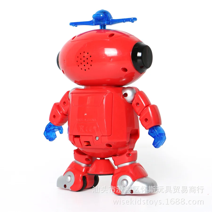 

Children'S Educational Toy Wind Dancer Robot Space Electric Dancing Robot Light And Sound