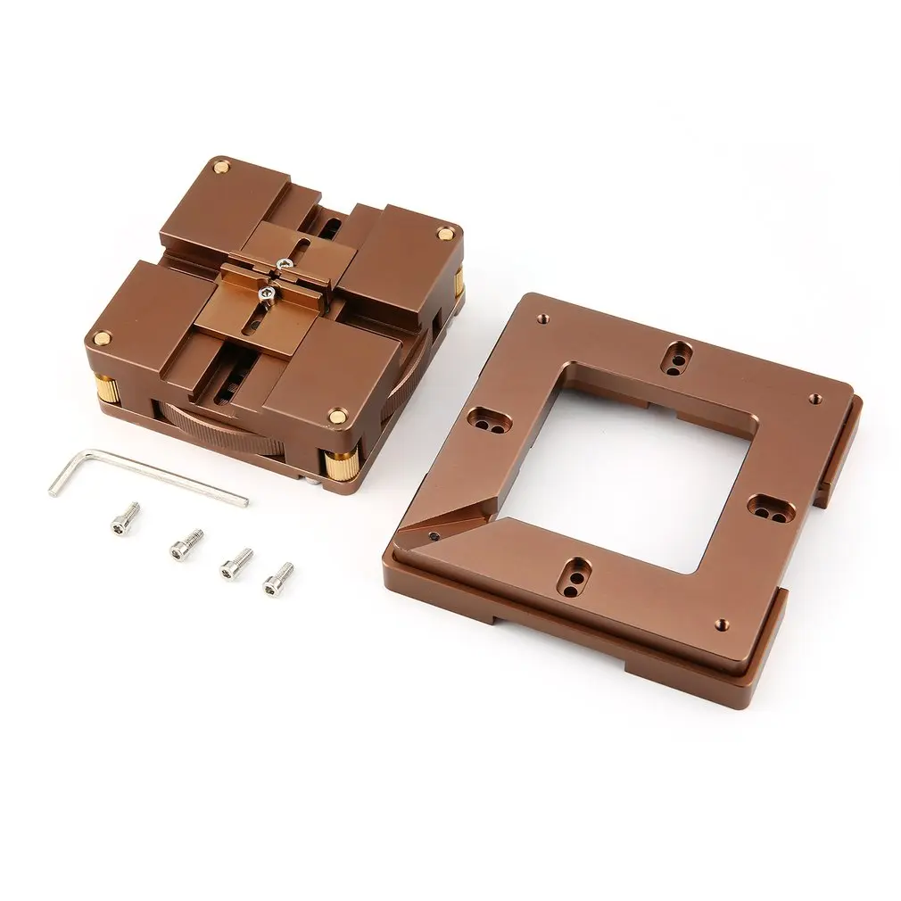 

Aluminium Alloy BGA Reballing Station Reball Kit Magnetism Lock Universal Stencil Solder Ball Rework Table Plant