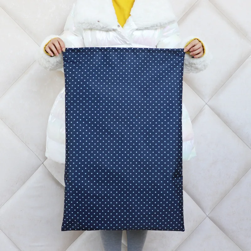 Large Capacity Clothes Drawstring Storage Bags Organizer Thick Fabric for Comforters Blankets Bedding Closet Costume Organizer 3