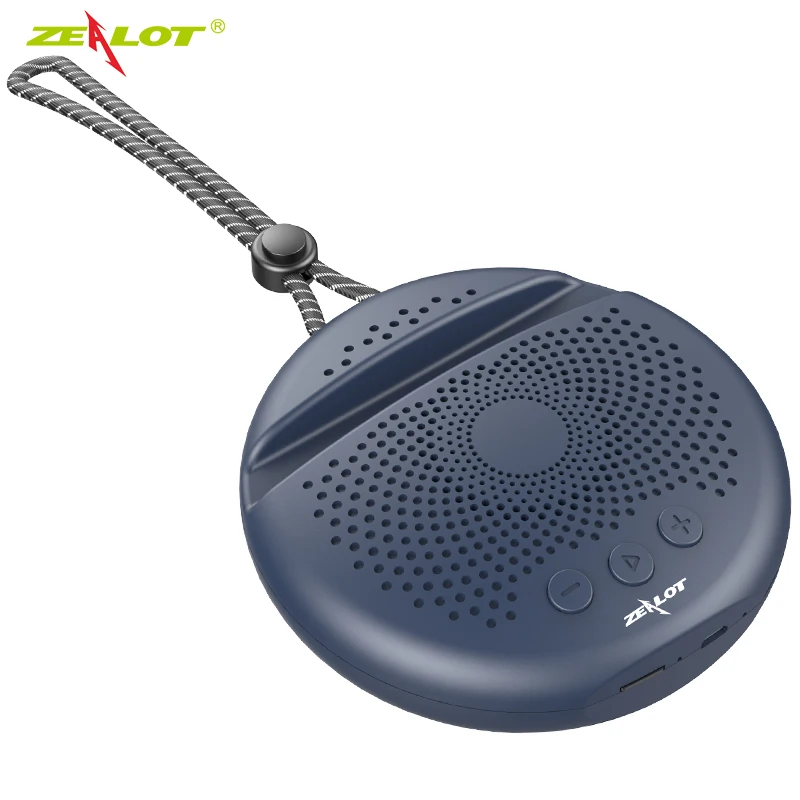 ZEALOT S24 мини открытый Bluetooth динамик беспроводной портативный милый ремешок