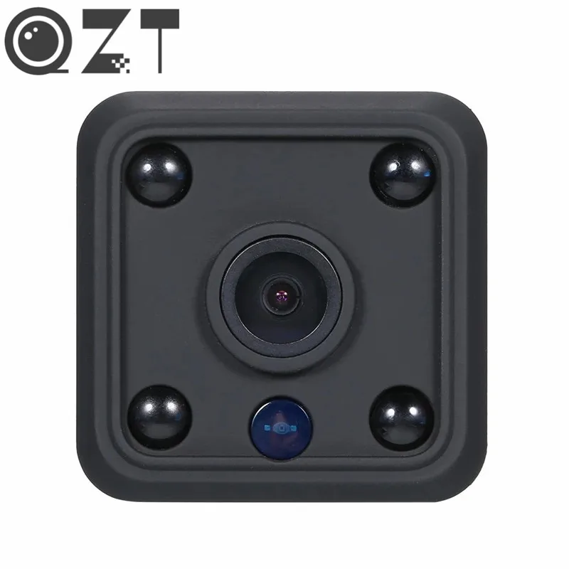 Мини видеорегистратор QZT с функцией ночного видения Wi Fi Full HD 1080P|Компактные