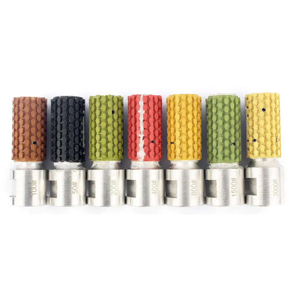 1" 25mm Diamond Drum Wheel Wet Grinding M14 or 5/8-11 Thread Sink Hole Polishing Tool For Marble Granite Stone | Инструменты