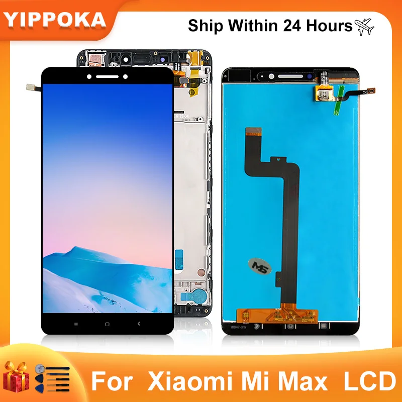 6.44&quot Original For Xiaomi MAX LCD Display Touch Screen Digitizer Mi Replacement Parts | Мобильные телефоны и