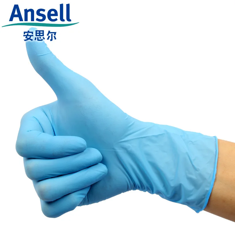 Ansell одноразовые 4470 нитриловые перчатки бытовые ручные защитные экспериментальные химические пищевые фармацевтические перчатки оптом