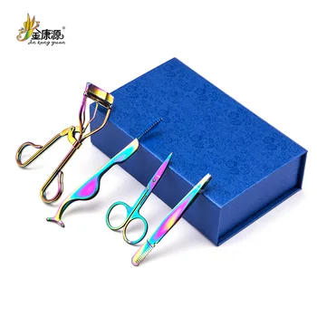 

Beauty tools multi-function eyelash curler assistant set of 4 sets of tweezers false eyelash assistant eyelash curler