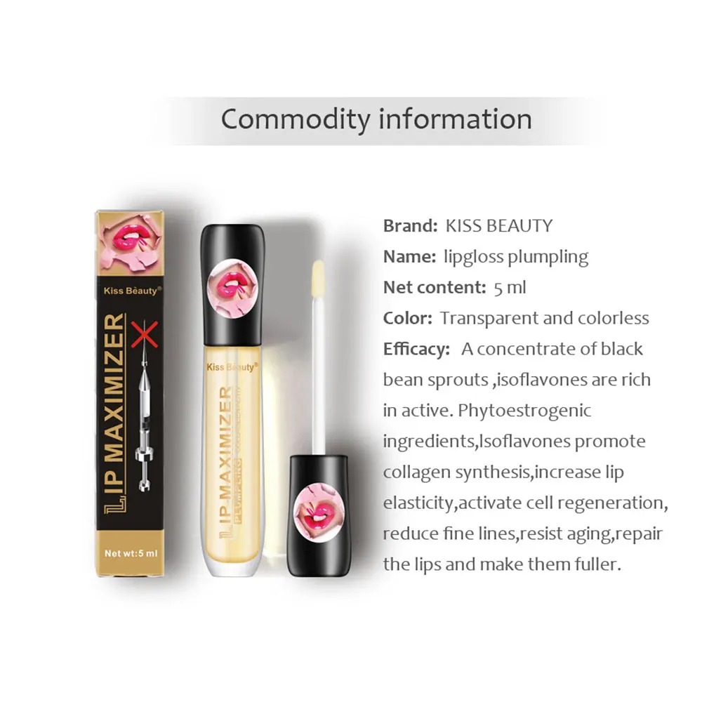 Liquid Fashion Rose Lip Balm Natural Fade Double Moisturize Lip Lines Nourishing Lip Plumper Relieve Dryness Daily Use Lip Care