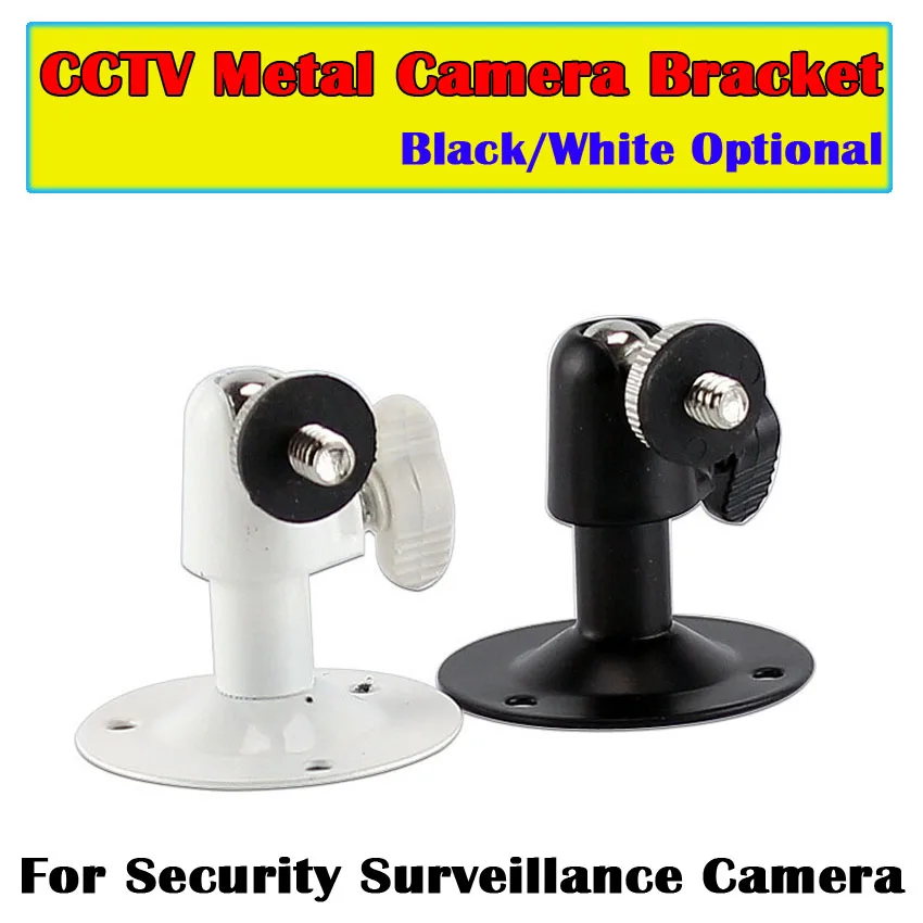 

New Wall Mount Bracket Installation Metal Mount Bracket Holder&Fitting Screws CCTV Camera Stand For Security Surveillance Camera