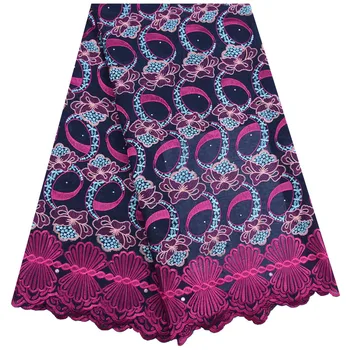 

Swiss Voile Lace Switzerland African Dry Lace Fabrics High Quality Lace Fabric For Party With Stones French Lace Fabrics 1738