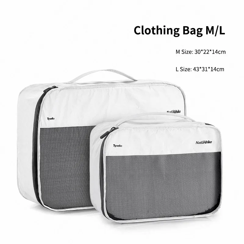 1 Set Cloth Bag Naturehike Tyvek сумка для мытья на открытом воздухе для путешествий спортивная портативная водонепроницаемая сумка для хранения косметичка Большая вместительная многофункциональная сумка - Цвет: 1 Set Cloth Bag