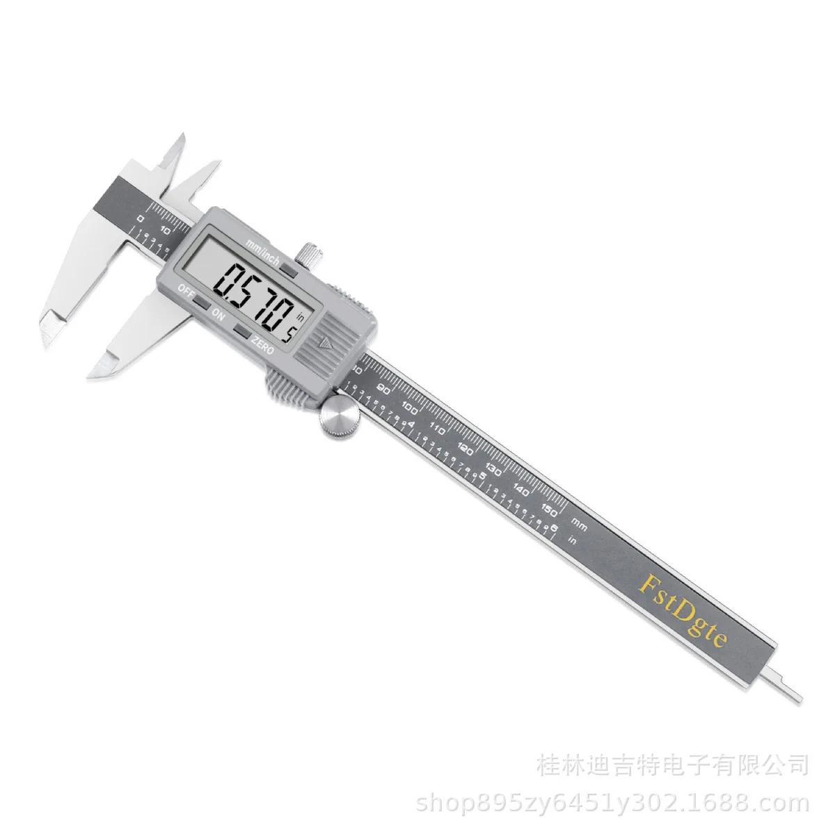

Di jeetee Measuring Implement Professional Grade Stainless Steel Digital Caliper 0-150 Digital Display Vernier Caliper Electroni