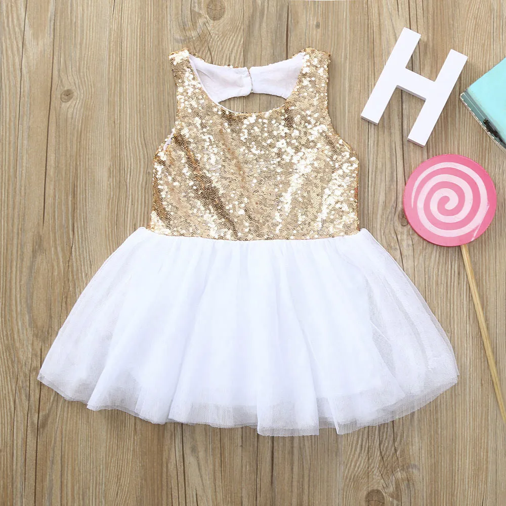 Детское элегантное платье для девочек; платье принцессы; детская одежда с блестками для маленьких девочек; сарафан-пачка; повседневные платья; H4