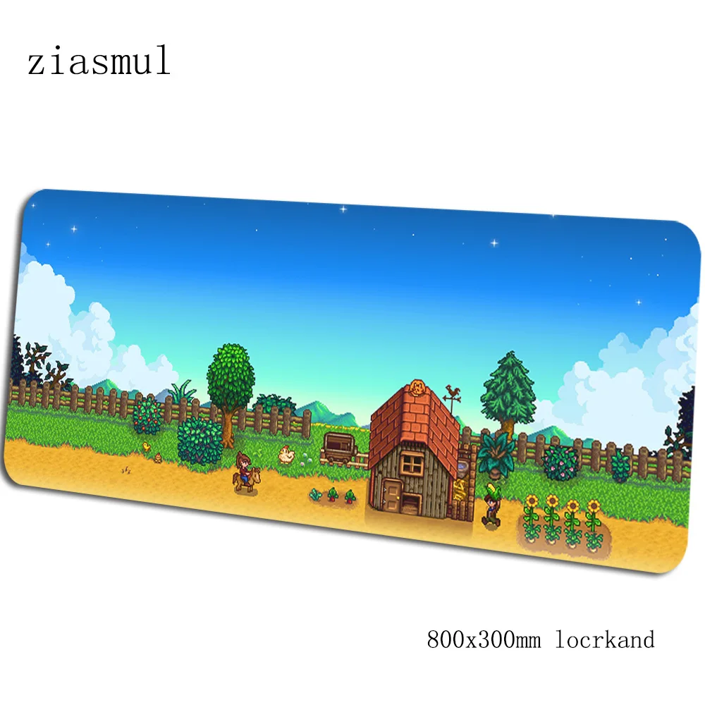 Stardew valley padmouse 80x30 см игровой коврик для мыши с изображением игры HD с узором коврик для мыши геймер компьютерный стол Новое крутое коврик ноутбук с алюминиевым корпусом коврик для мыши ПК - Цвет: pattern 8