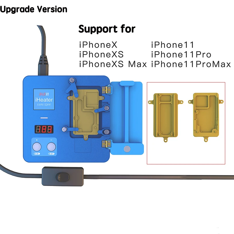 Ipheater 220 V/110 V станция предварительного нагрева Цифровая Платформа термостата нагревательная пластина для iPhone 11 Pro X XS MAX материнская плата многослойная