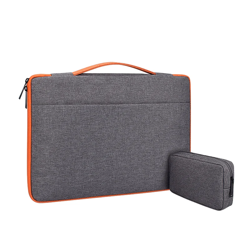 10 to 12 Inch Orange Black Travel Laptop Messenger Bag for Microsoft Surface Pro X 13 Pro 7 5 12.3 Go 10.1 6 