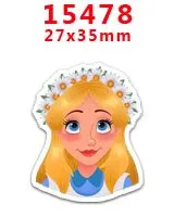 15478 30 шт мультяшный персонаж плоское украшение из смолы PR 19331 - Цвет: 15478