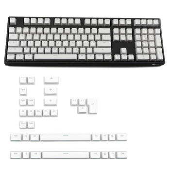 

RGB 143 Keycaps ANSI Layout PBT Pudding Double Skin Milk Shot Backlit Keycap For Keychron K6 GH60 GK64 Corsair K70 K65